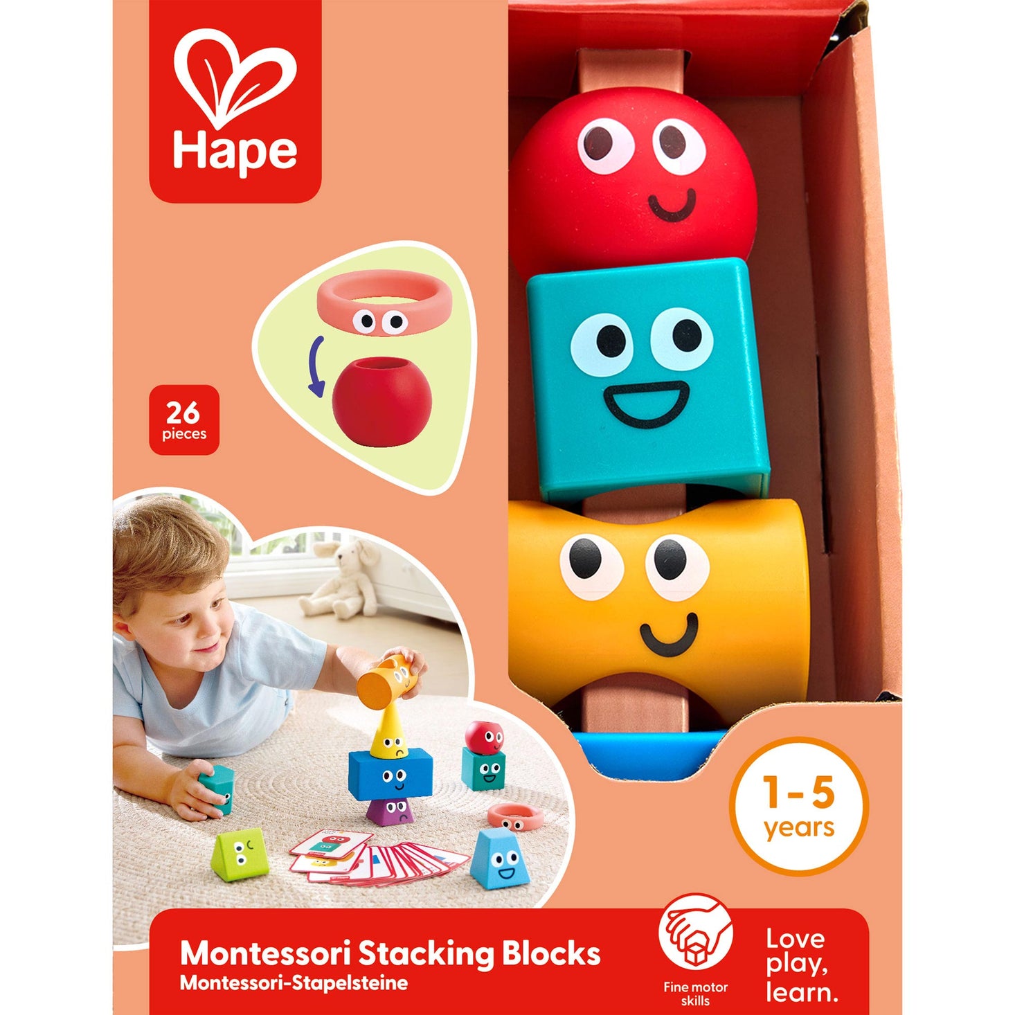 Montessori Stacking Blocks