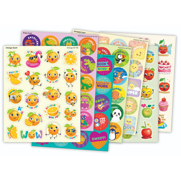 Motivational Smelly Stickers Variety Pack