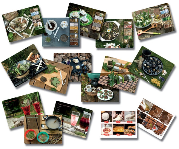 Mud Kitchen Activity Cards