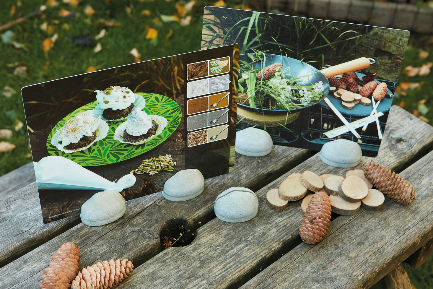 Mud Kitchen Activity Cards