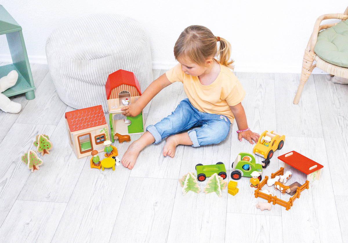 My Little World Farm Set