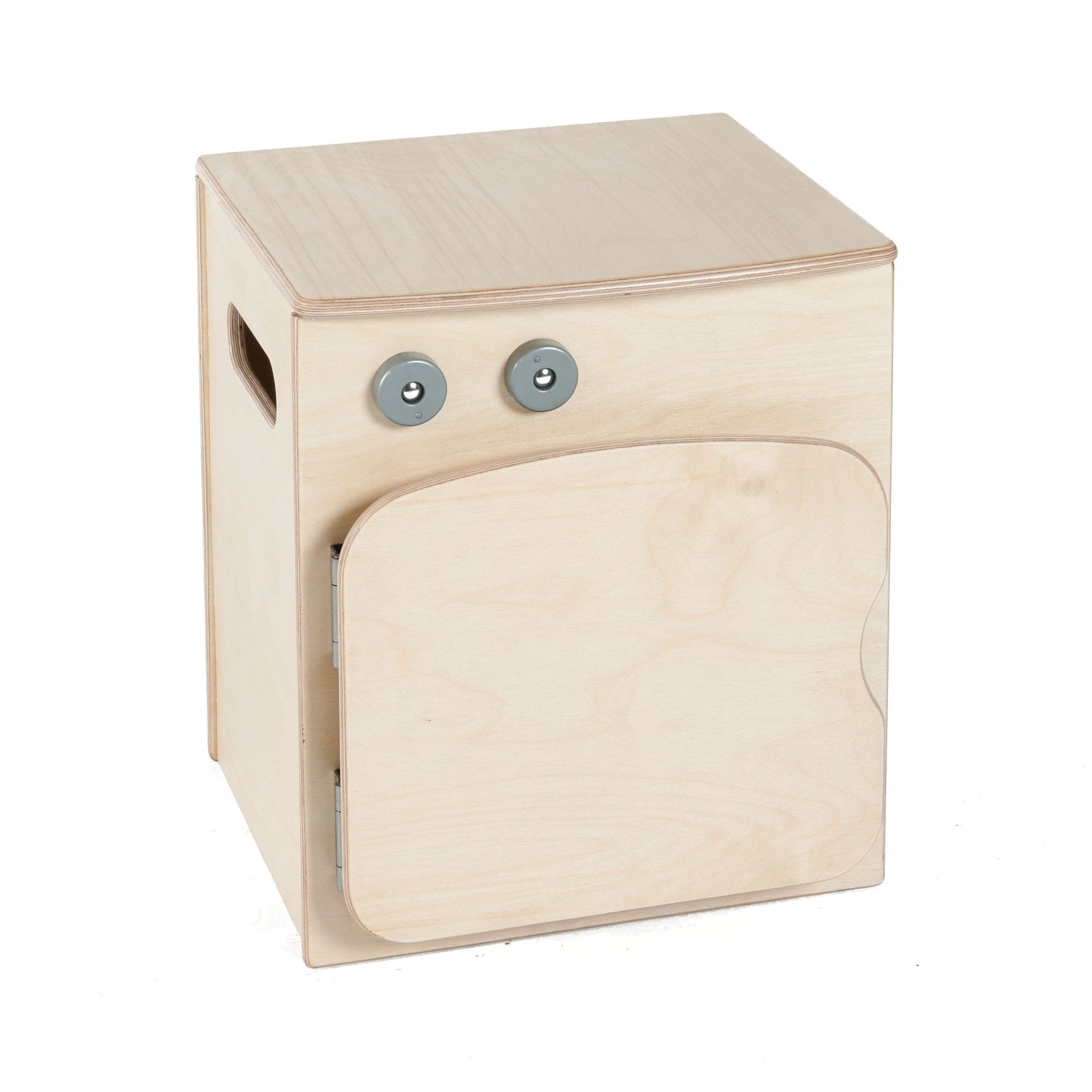 Toddler Natural Kitchen Fridge 16inH