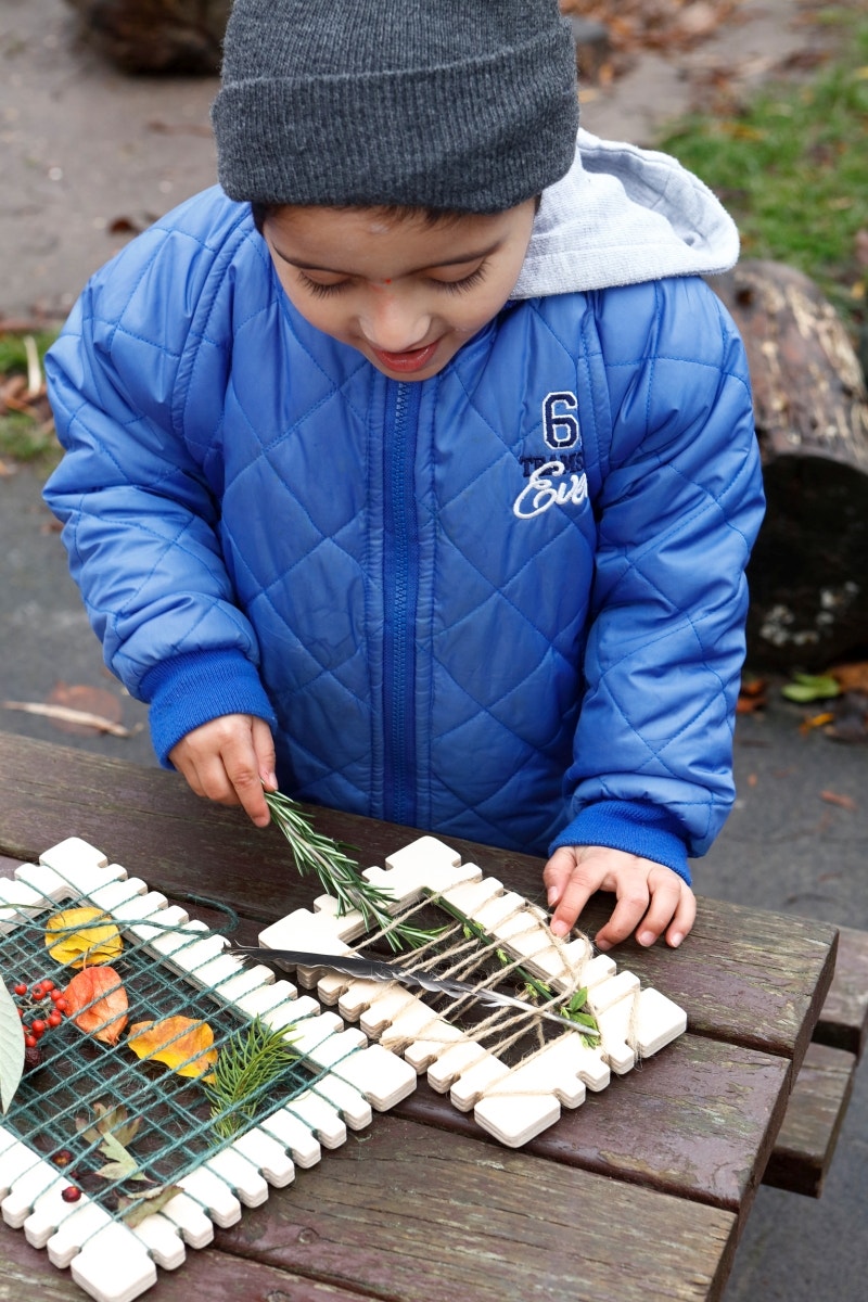 Natural Weaving Frames