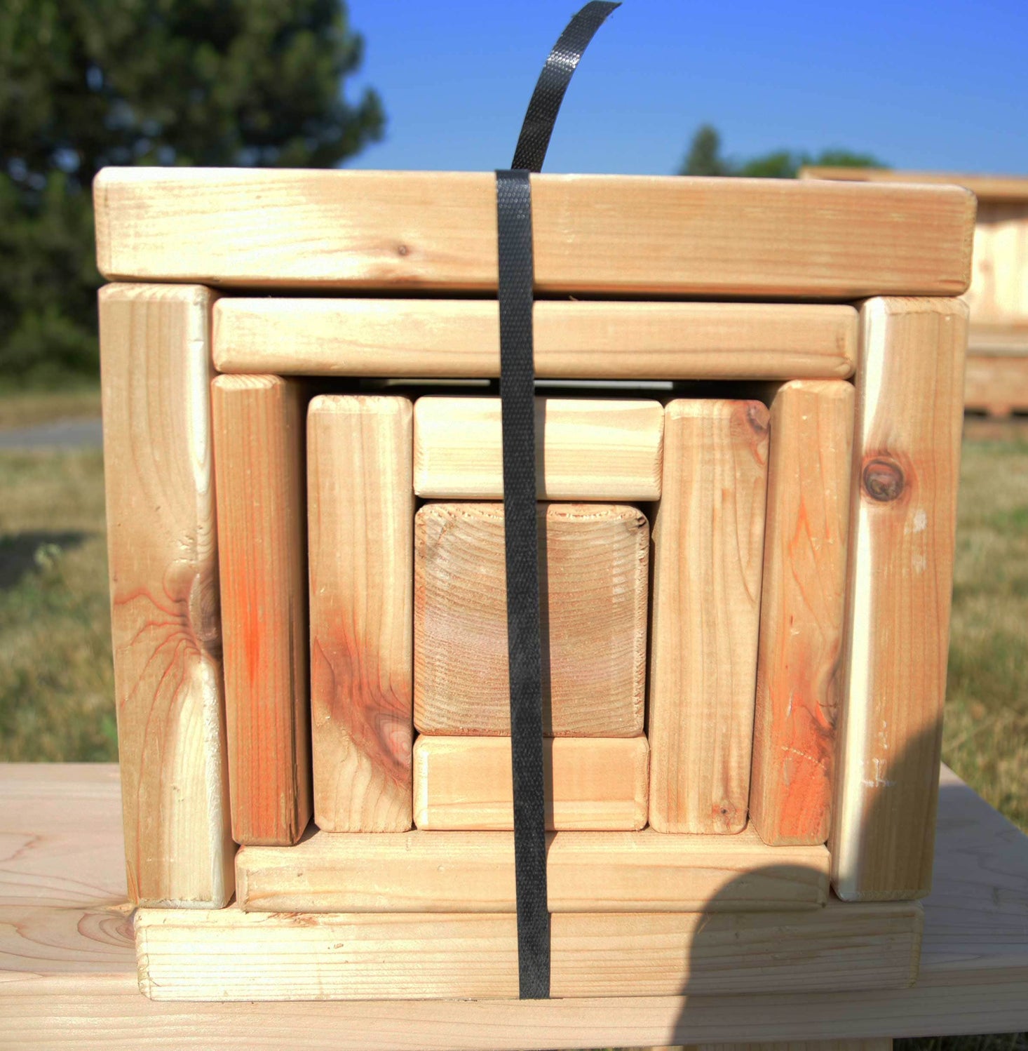 Nesting Outdoor Blocks by Naturally Inspired Play