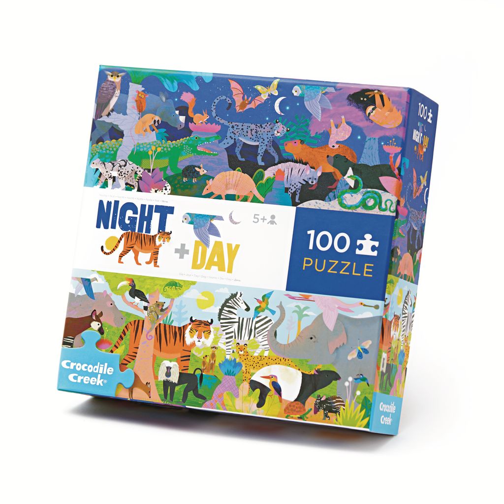 Night & Day Opposite Puzzle 100 pc