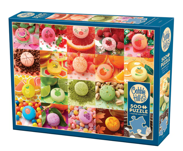 Nom Nom Macarons 500 pc Puzzle