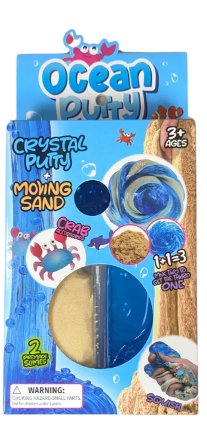 Ocean Crystal Putty & Moving Sand