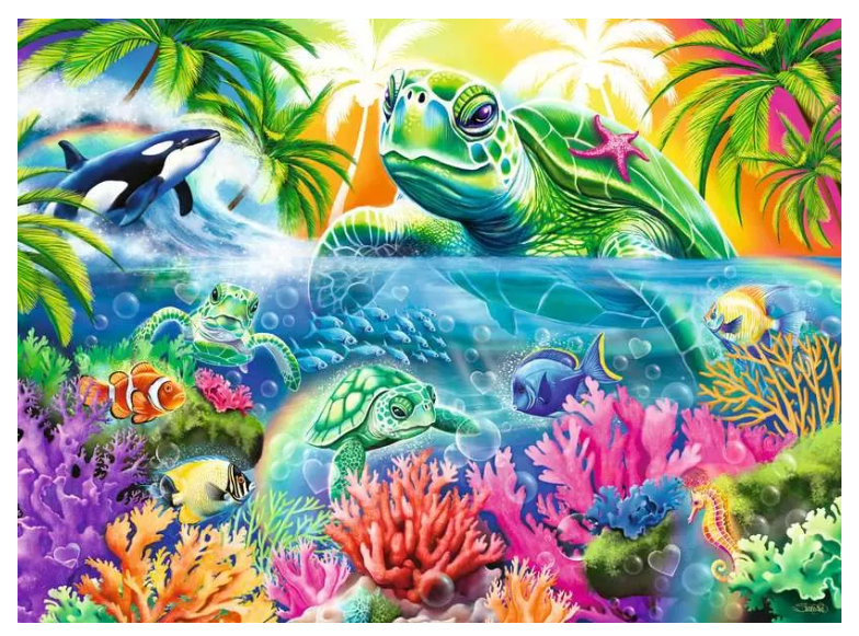 Ocean Treasures 300 pc XXL Puzzle