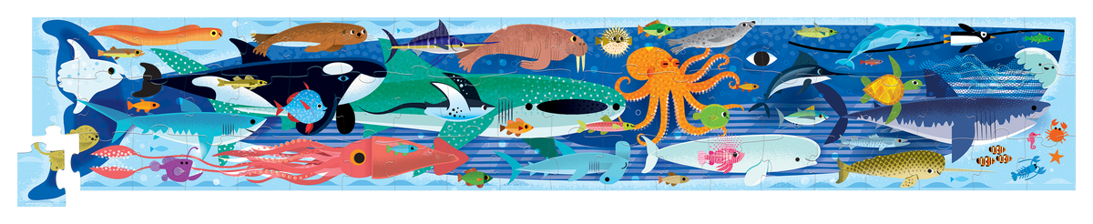 Oceans Super Duper Long Puzzle 60 pc