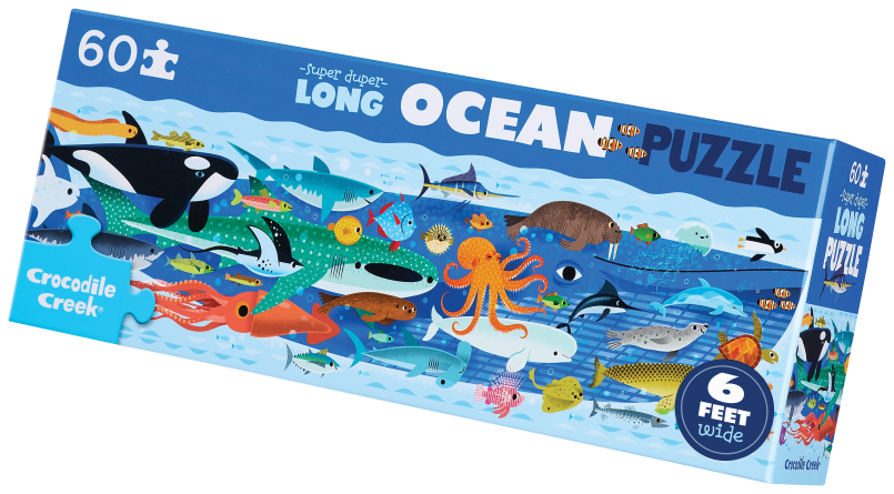 Oceans Super Duper Long Puzzle 60 pc