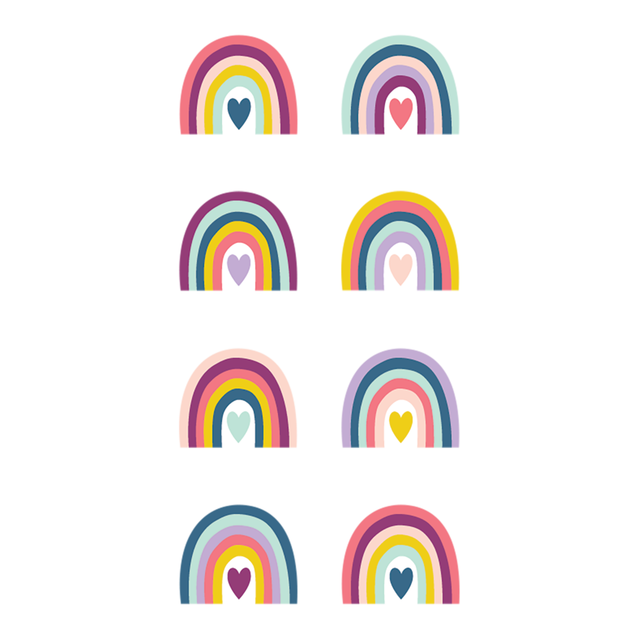 Oh Happy Day Rainbows Mini Stickers