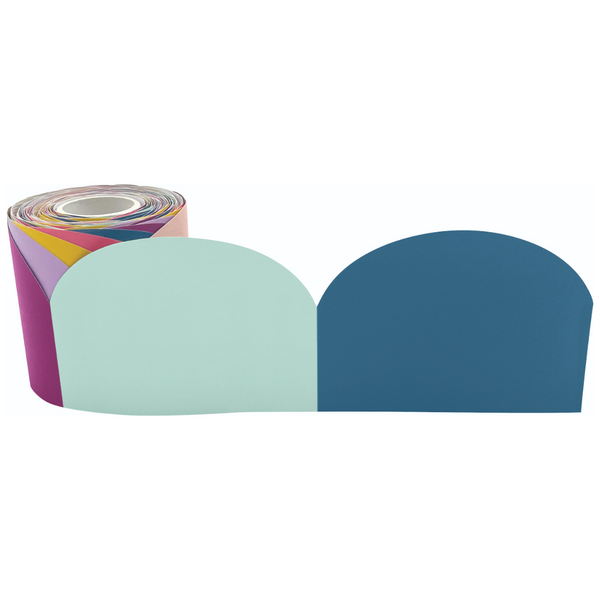 Oh Happy Day Scalloped Die-Cut Rolled Border Trim