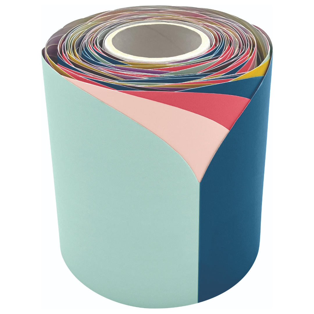 Oh Happy Day Scalloped Die-Cut Rolled Border Trim