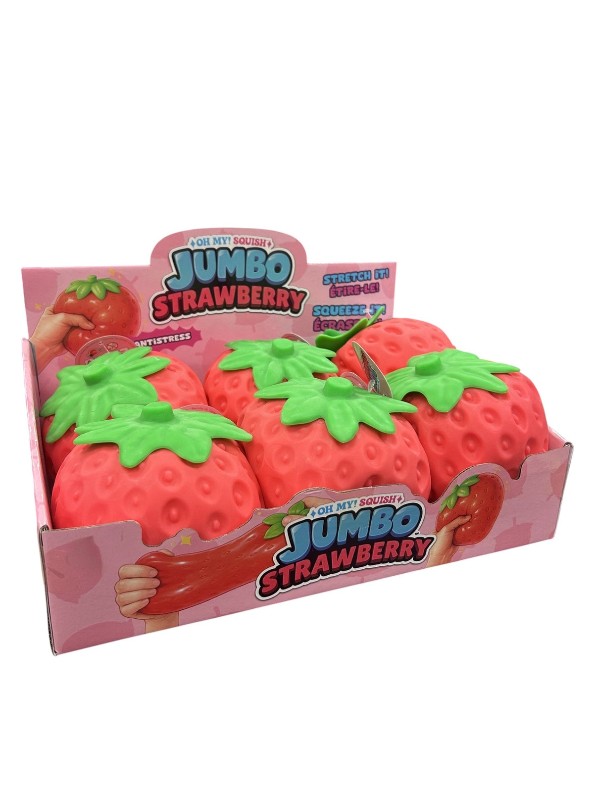 Oh My! Squish Jumbo Strawberry