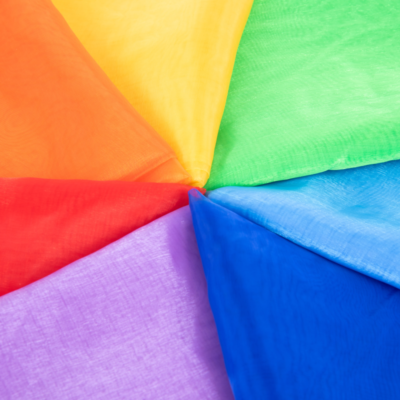 Organza Rainbow Pack of 1m x 1.5m