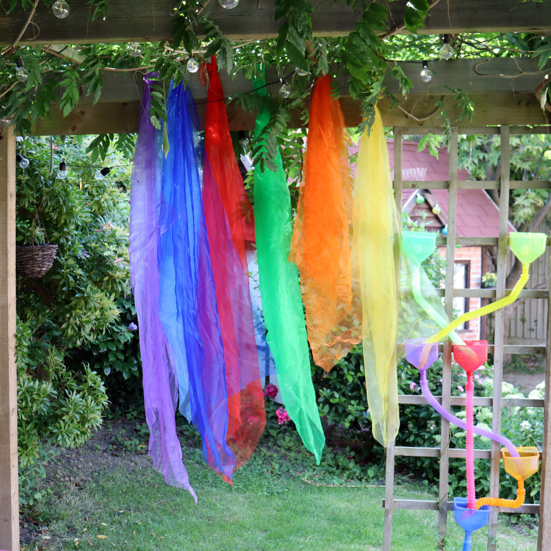 Organza Rainbow Pack of 1m x 1.5m