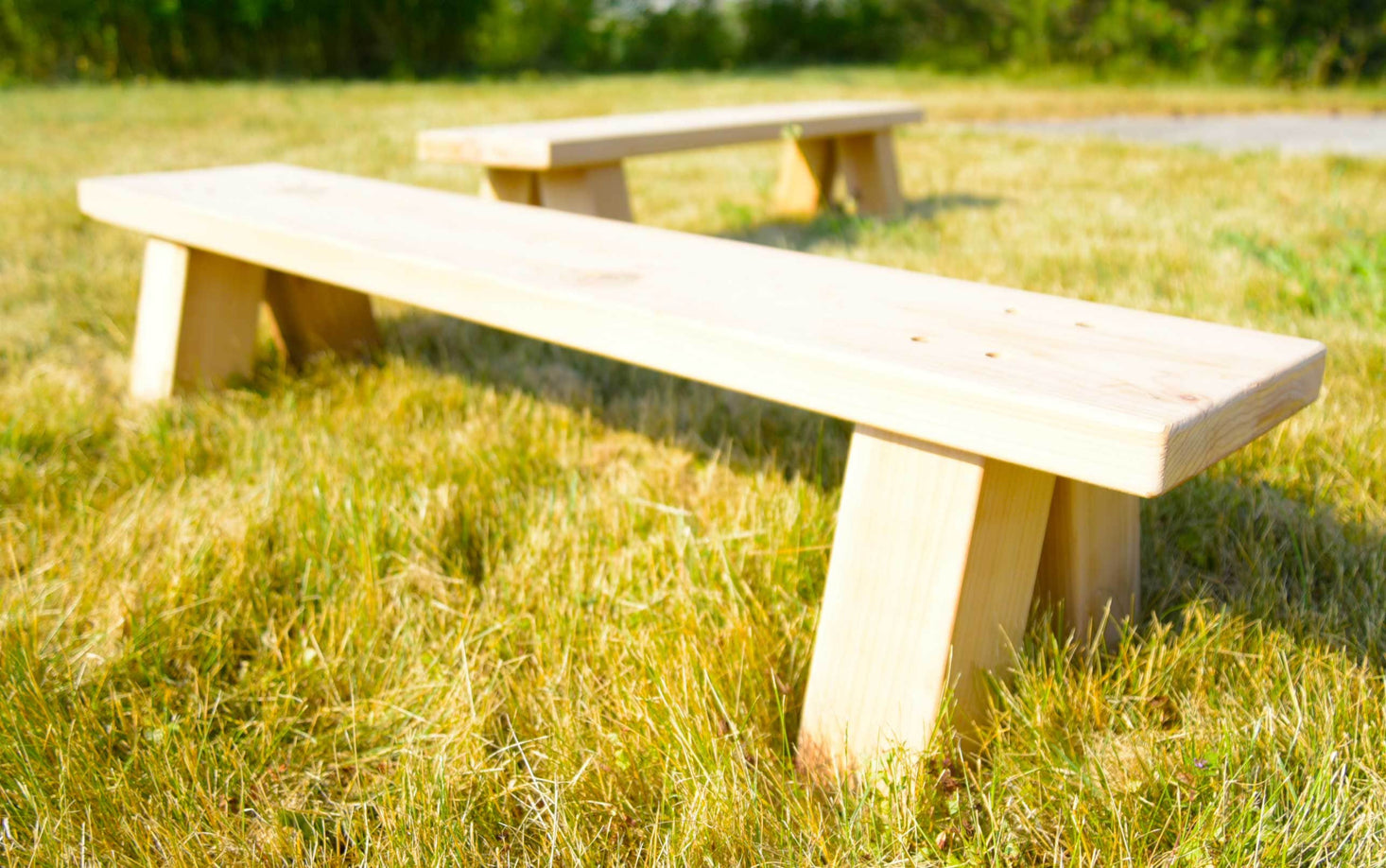 Outdoor Bench 12inch by Naturally Inspired Play