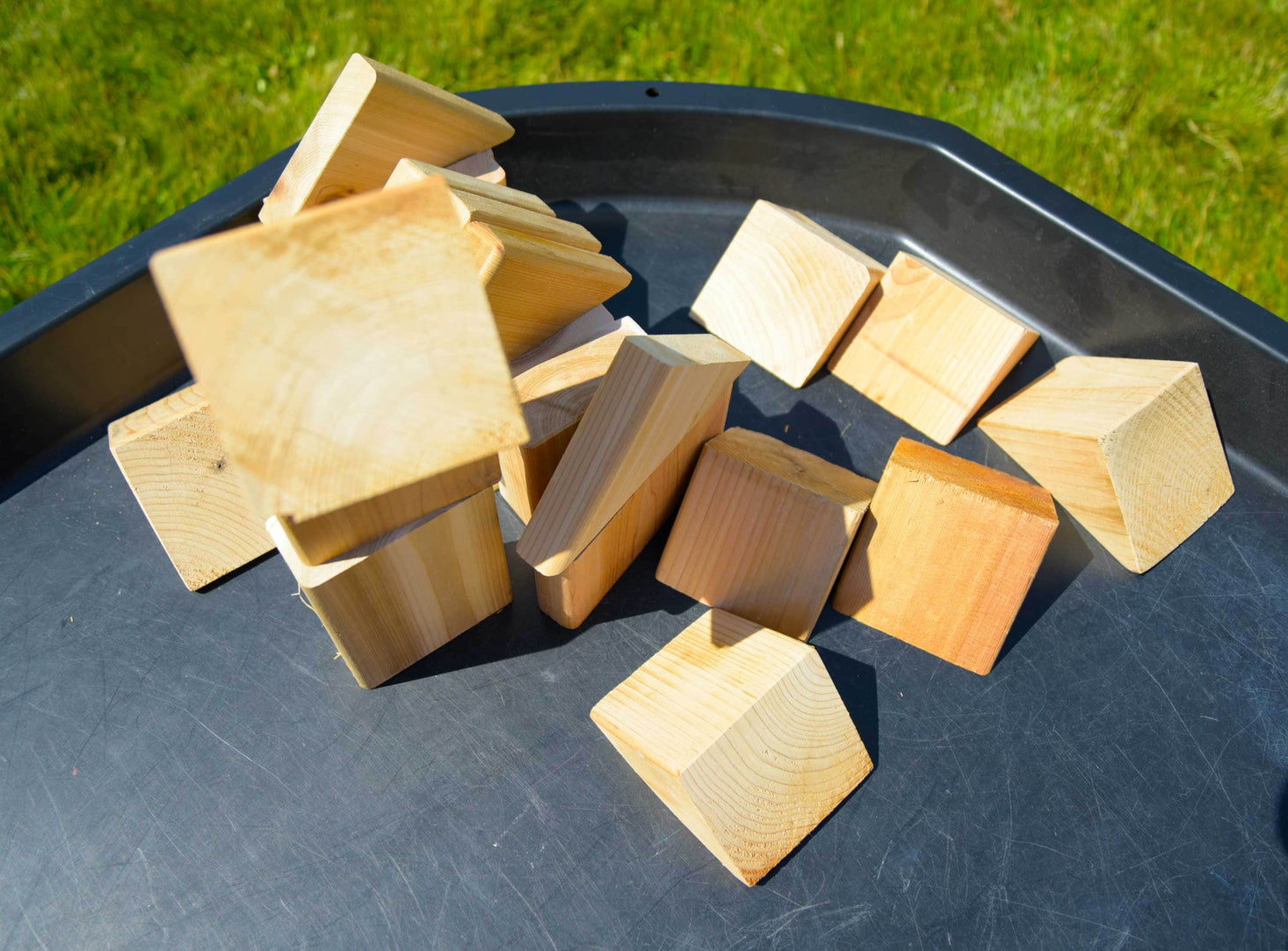 Outdoor Blocks in a Bag by Naturally Inspired Play