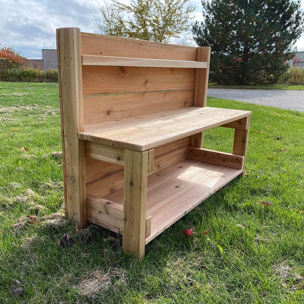 Outdoor Preschool Mud Kitchen Fullback by Naturally Inspired Play