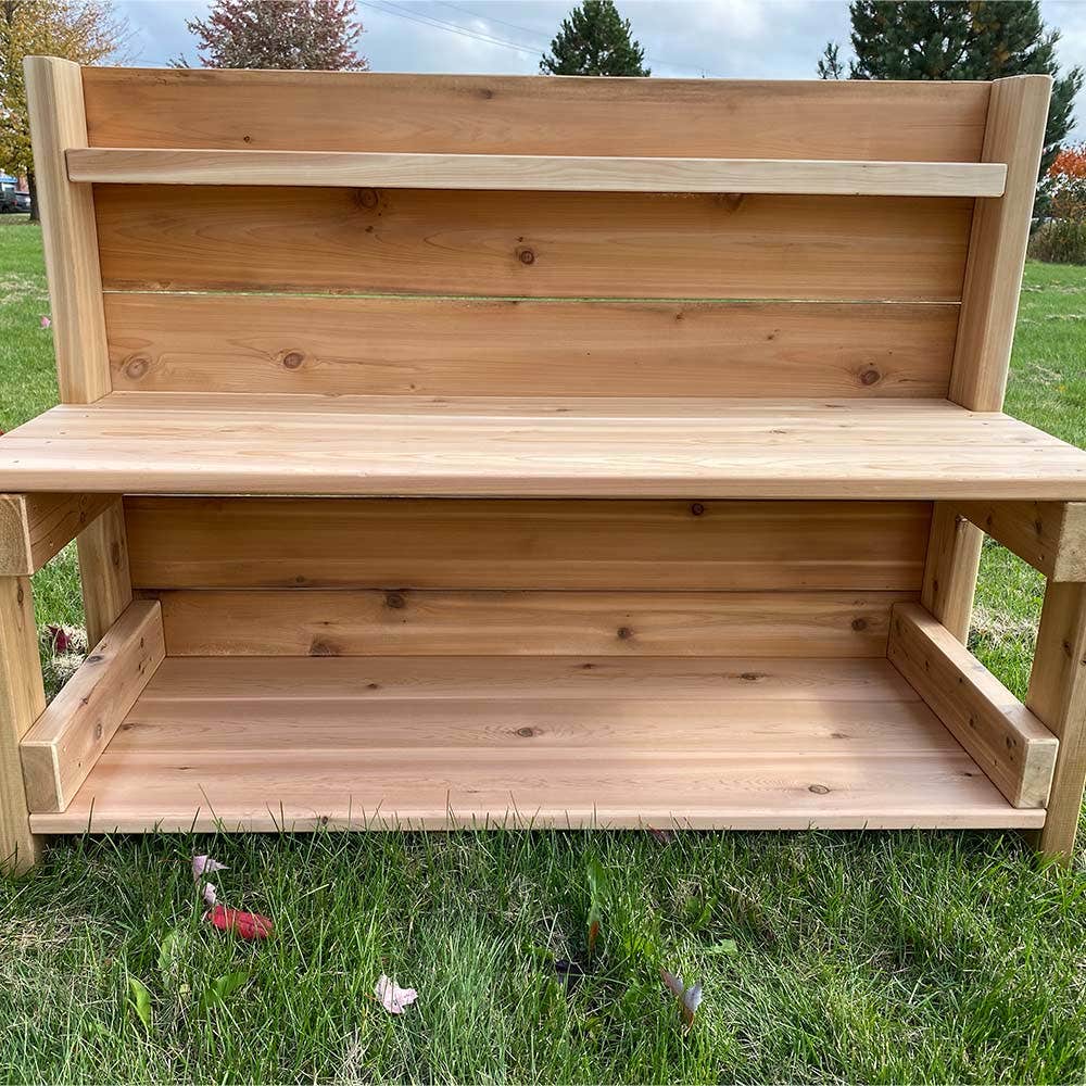 Outdoor Preschool Mud Kitchen Fullback by Naturally Inspired Play