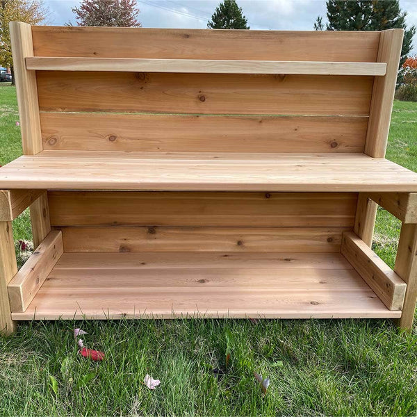 Outdoor Preschool Mud Kitchen Fullback by Naturally Inspired Play