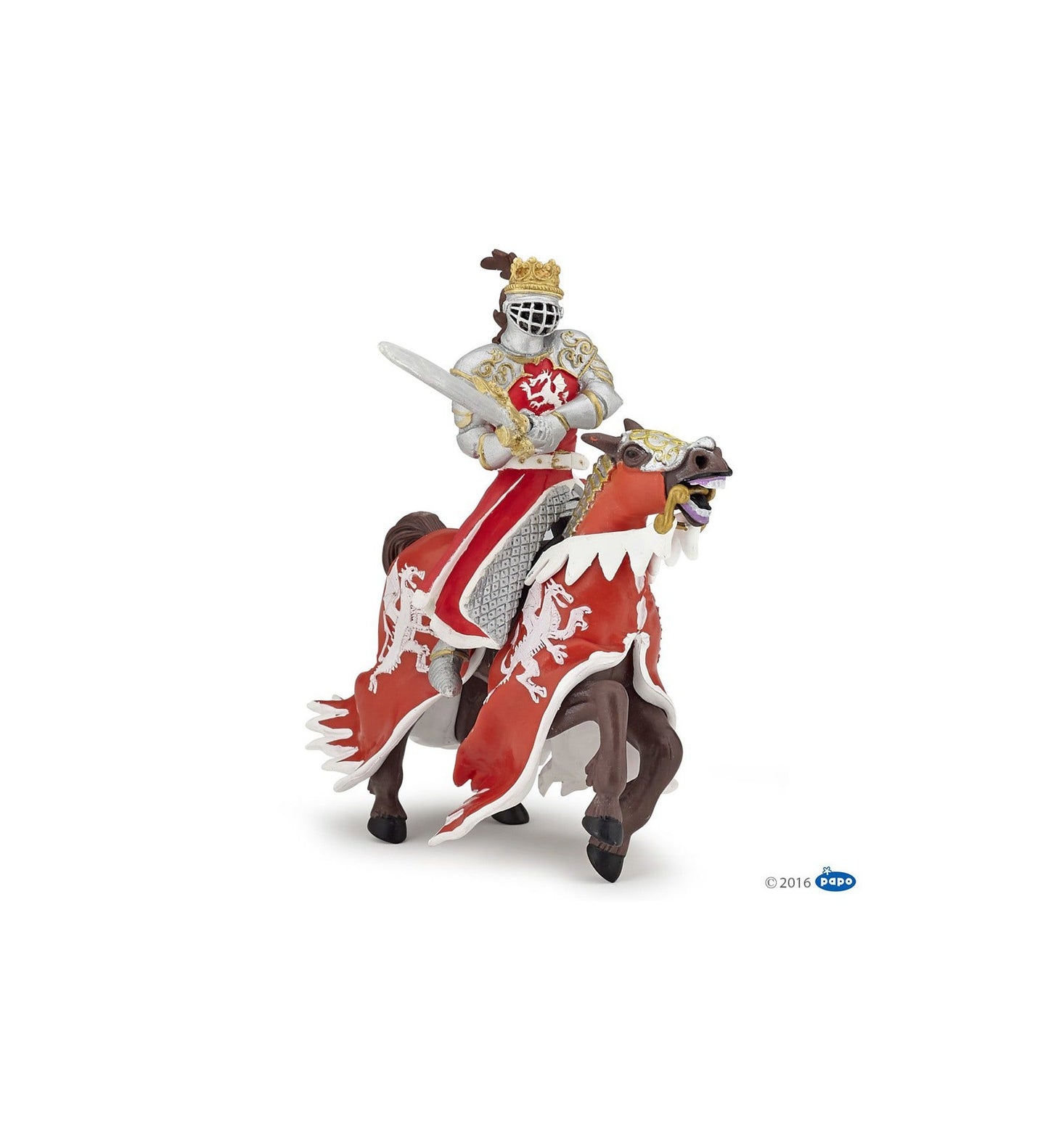 Papo Red Dragon King Horse