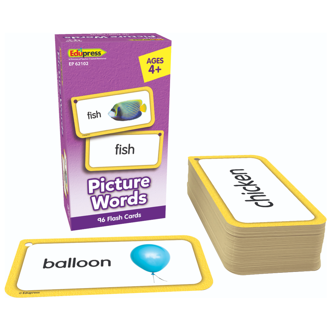 Picture Words Flash Cards Deluxe Set