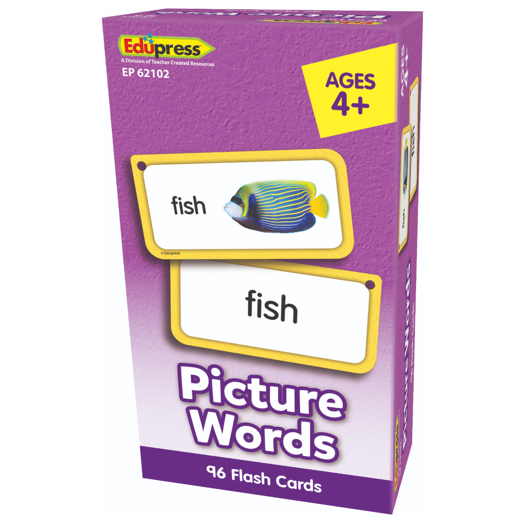 Picture Words Flash Cards Deluxe Set