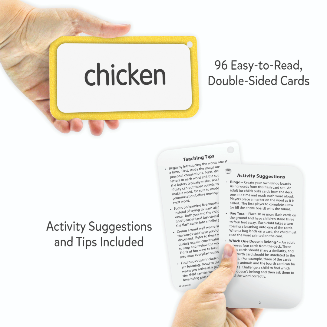 Picture Words Flash Cards Deluxe Set