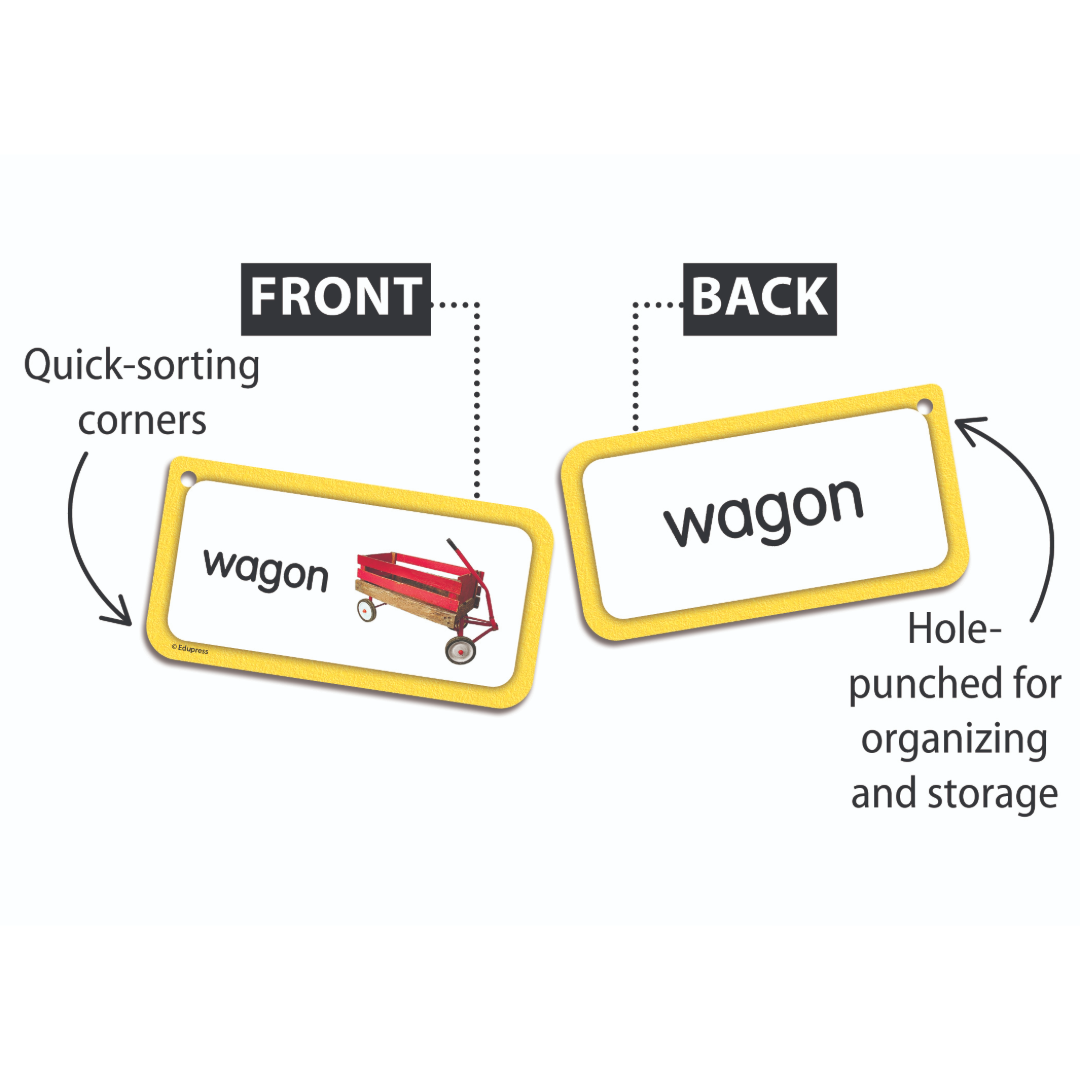 Picture Words Flash Cards Deluxe Set