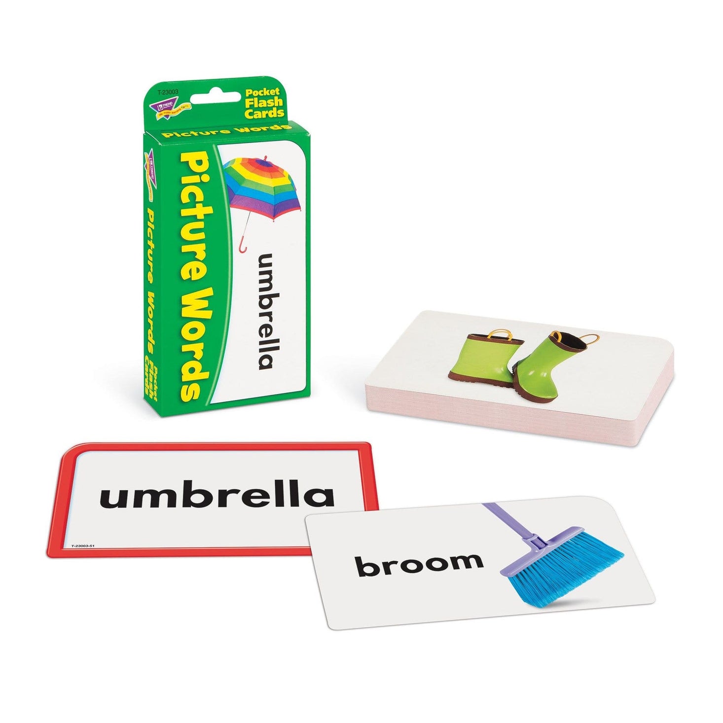 Picture Words Pocket Flash Cards