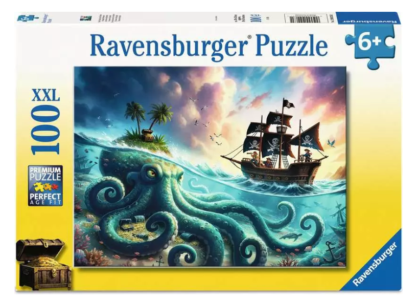 Pirate Treasure 100 Pc XXL Puzzle