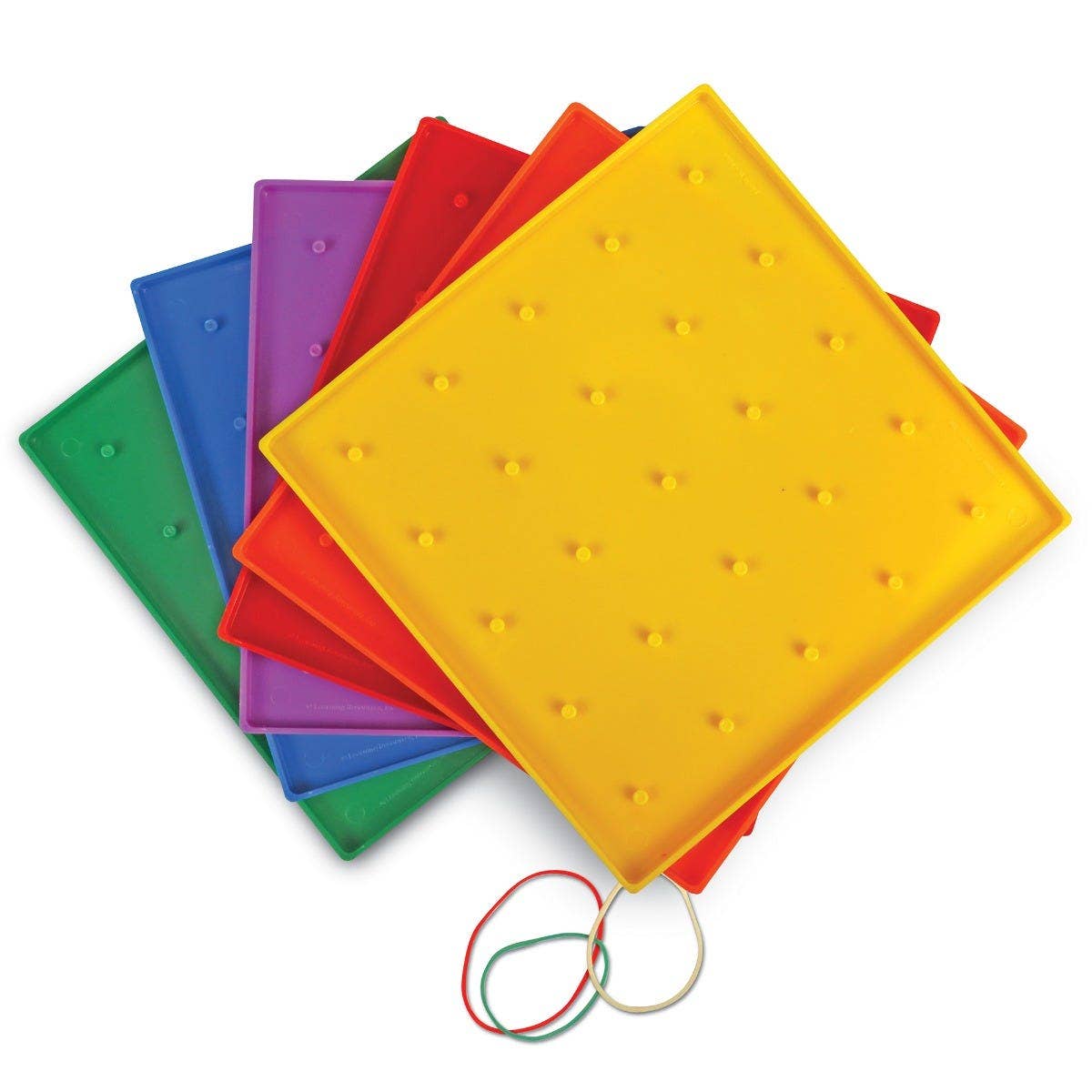 Plastic Geoboards 10 Pack