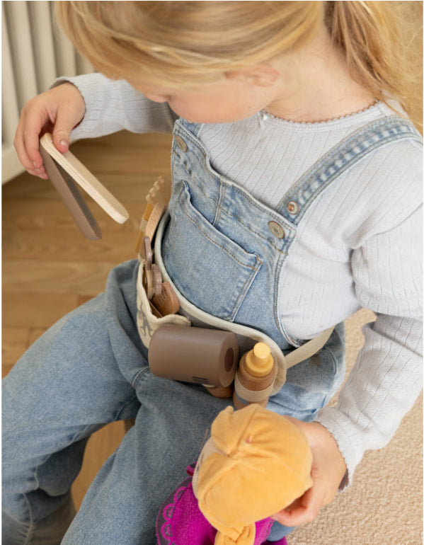 Playful Wood Barber Set