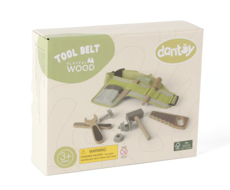 Playful Wood Tool Belt