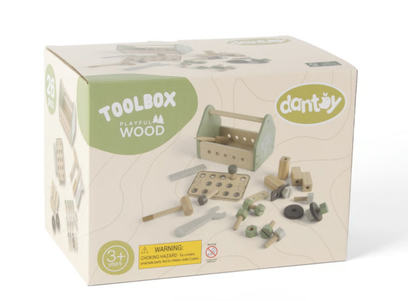 Playful Wood Tool Box
