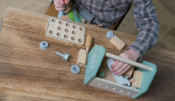 Playful Wood Tool Box