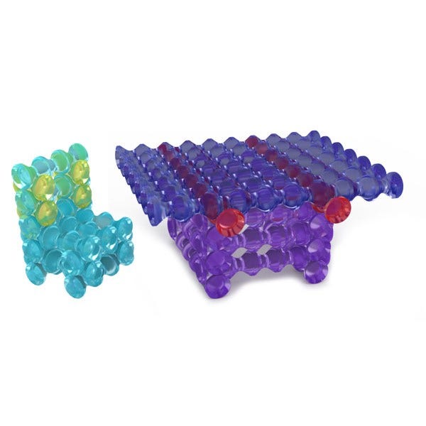 Playstix Translucent Set 105 pc by Popular Playthings