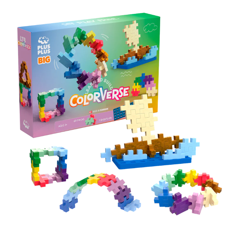 Plus-Plus Big Learn To Build Colorverse