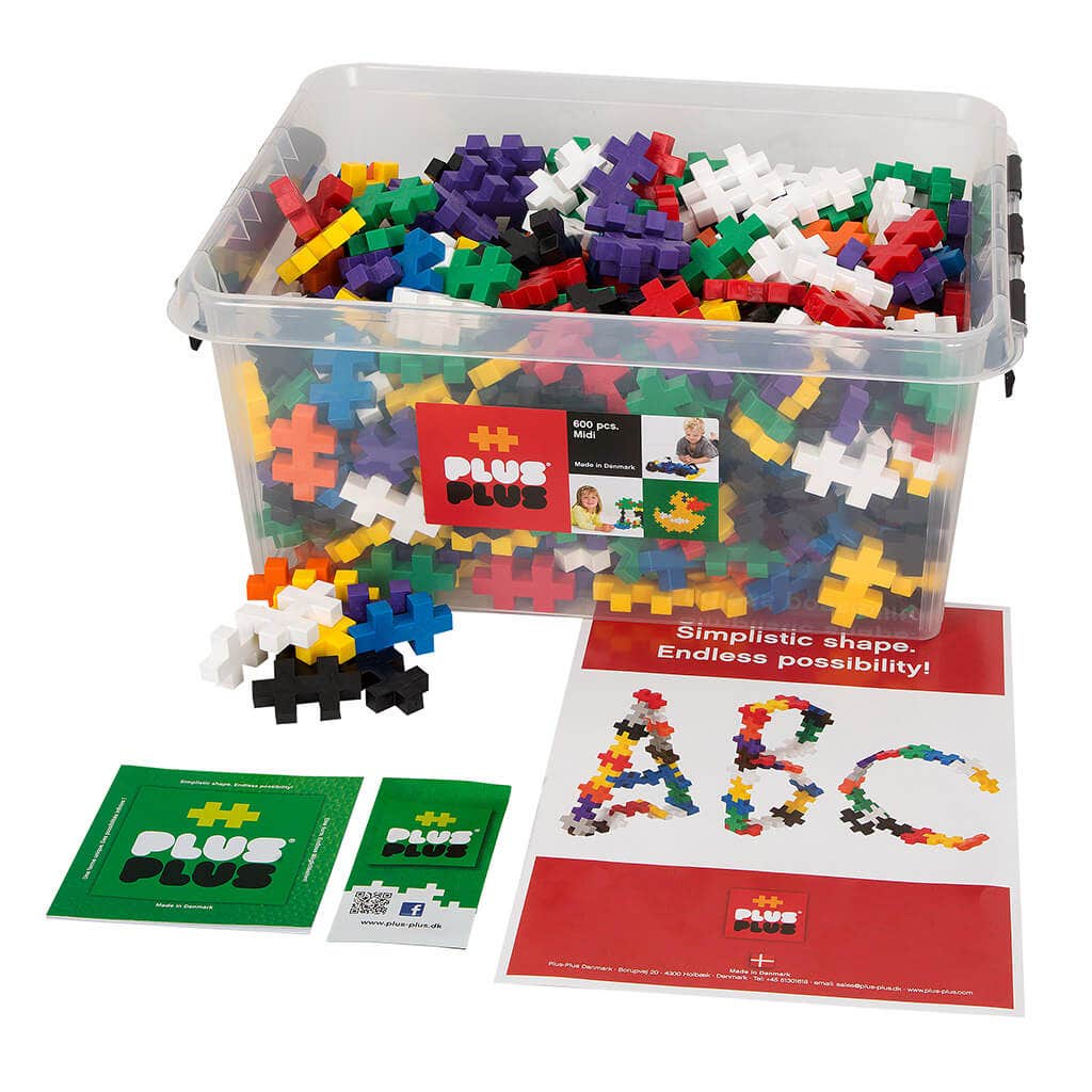 Plus-Plus Educational Big 600 pcs