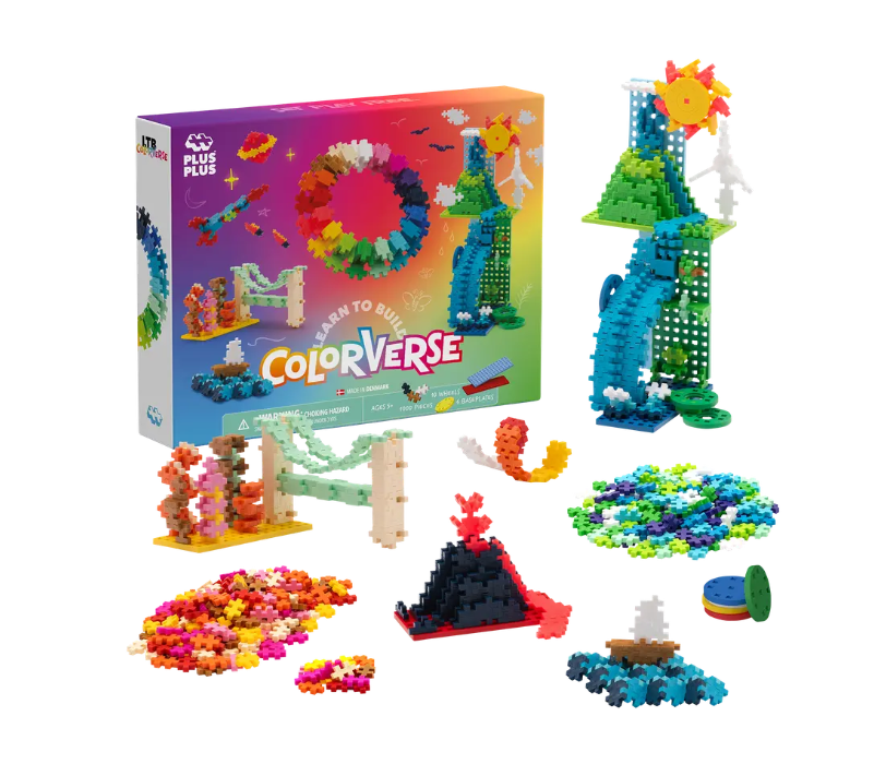 Plus-Plus Learn To Build Colorverse Super Set 1000 pcs