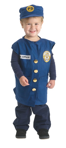 Police Officer Career Toddler Costume