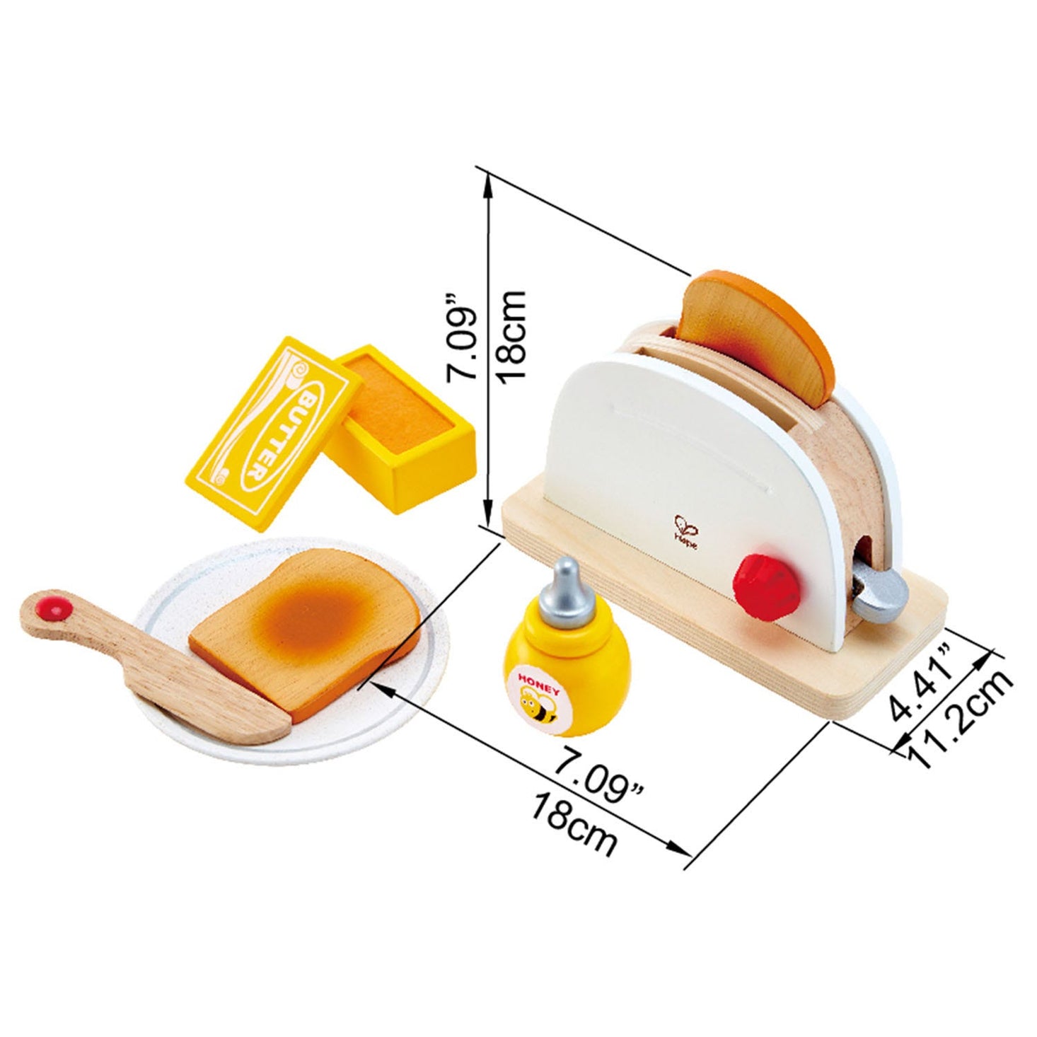 Pop-up Toaster Set by Hape