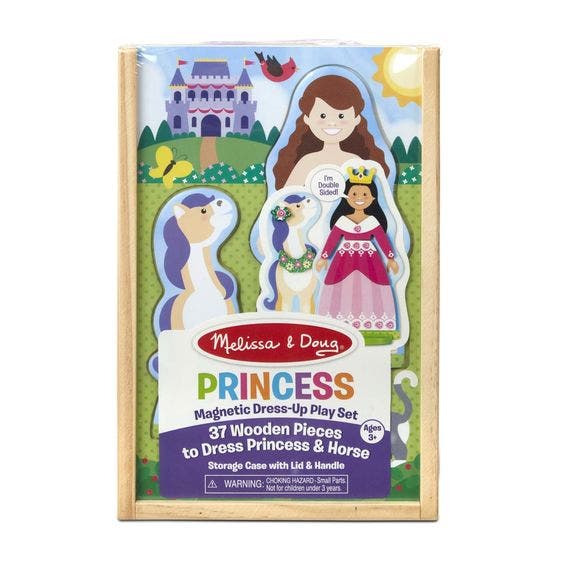 Princess Magnetic Dress-Up Play Set by Melissa & Doug
