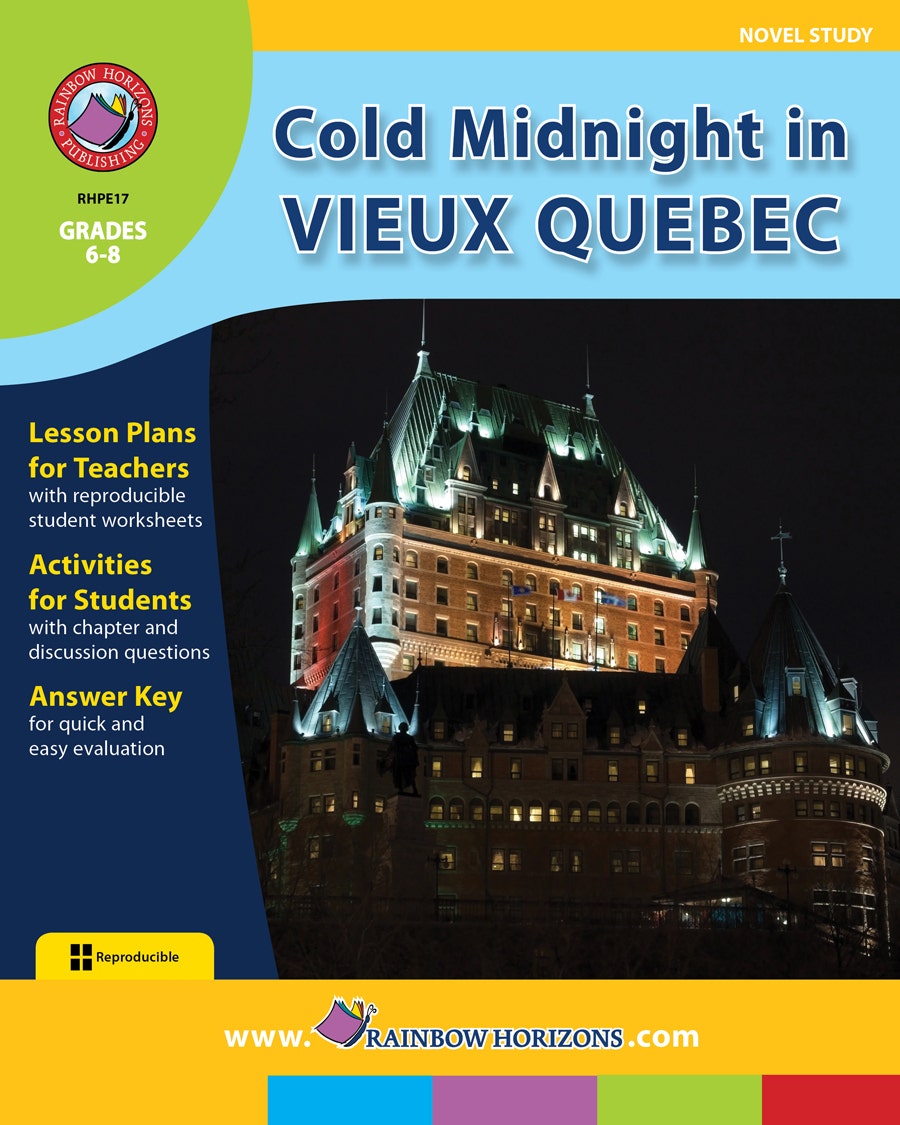Cold Midnight In Vieux Quebec (Novel Study) Ebook