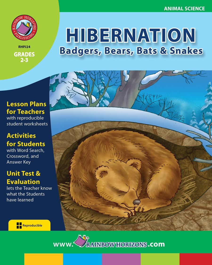 Hibernation: Badgers Bears Bats & Snakes Ebook
