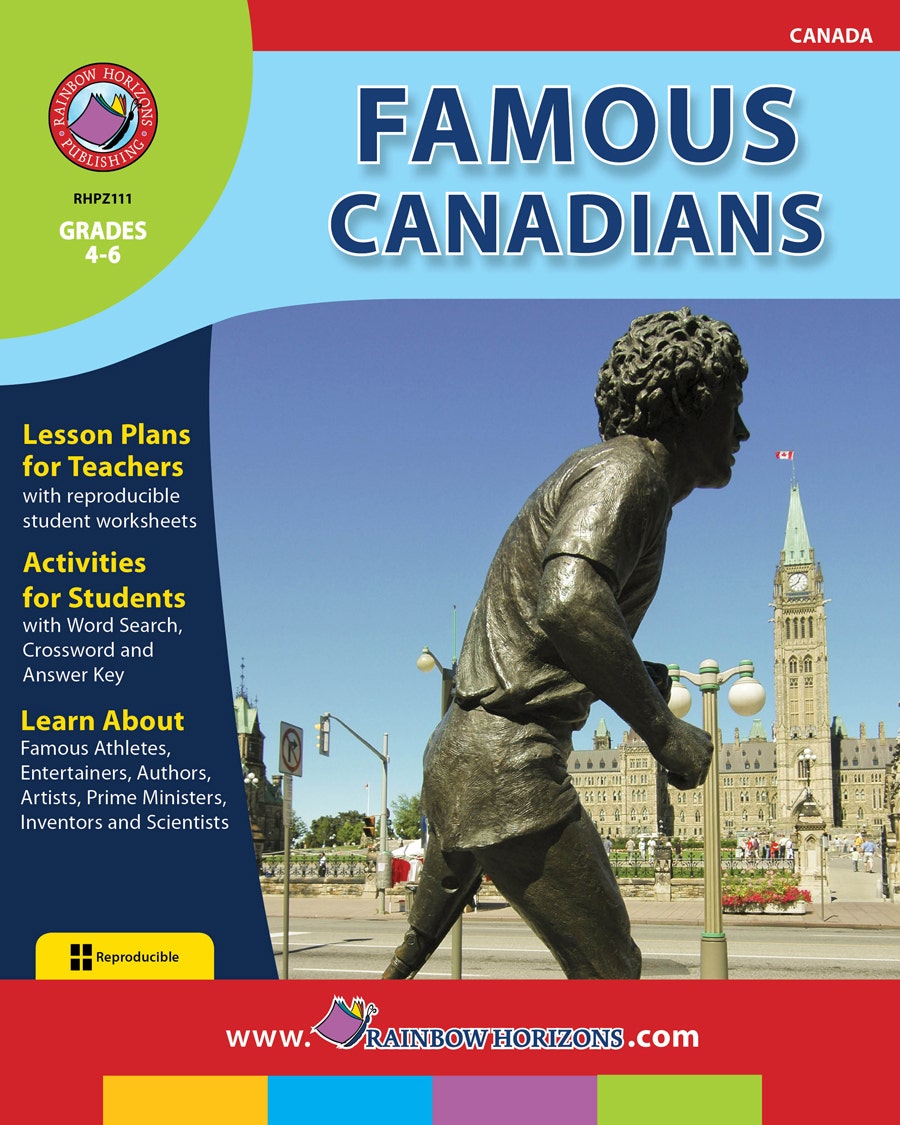 Famous Canadians Ebook