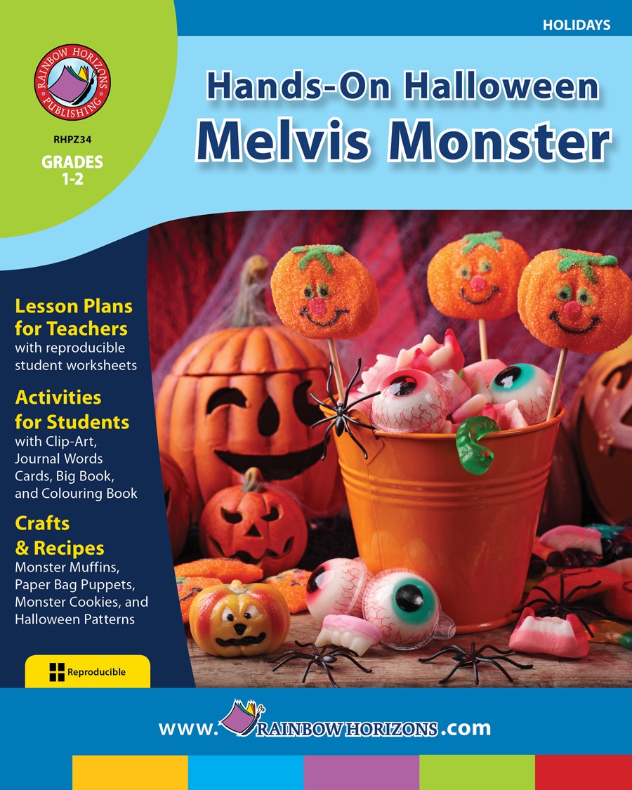 Hands-On Halloween: Melvis Monster Ebook