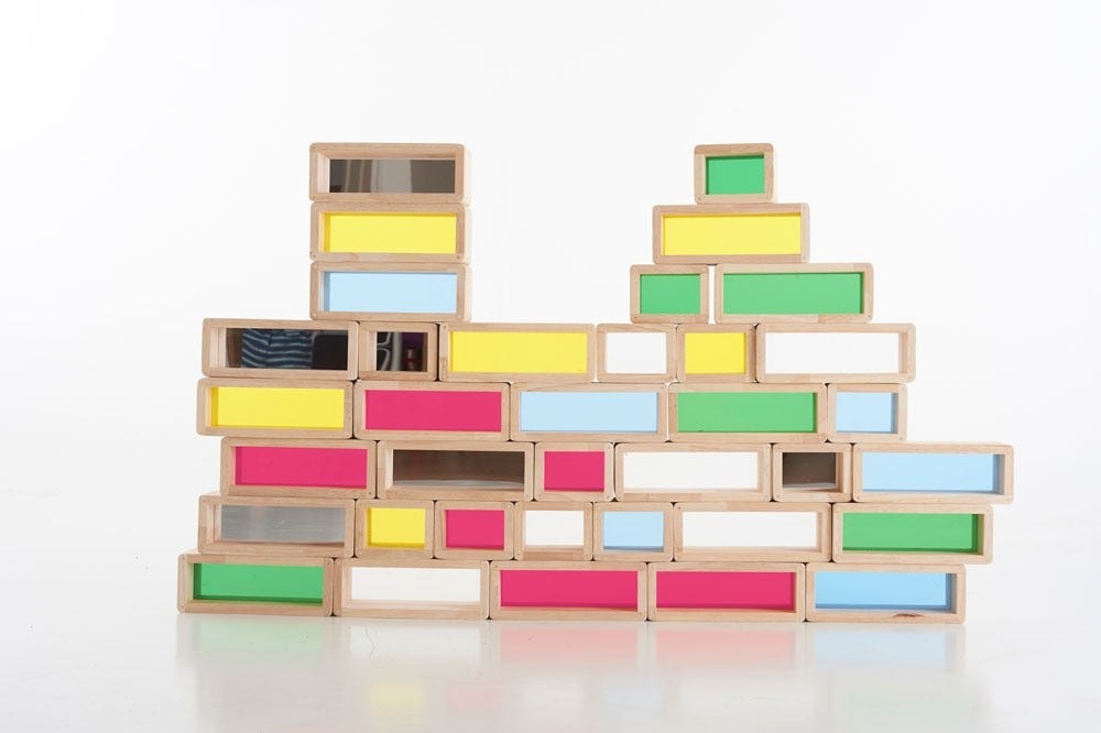 Rainbow Bricks Set of 36
