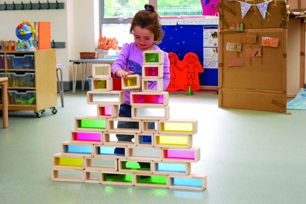 Rainbow Bricks Set of 36